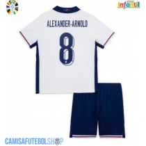 Camisa de time de futebol Inglaterra Alexander-Arnold #8 Replicas 1º Equipamento Infantil Europeu 2024 Manga Curta (+ Calças curtas)